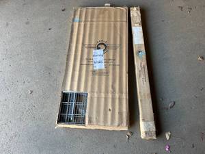 lot 197 image: Eagle Industrial Overhead Garage Storage Rack - GrayBlack