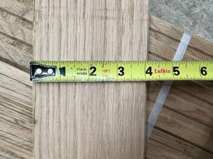 lot 271 image: 5 Bundles of 4 Wide Unfinished Hardwoo Flooring - 92 SqFt Total