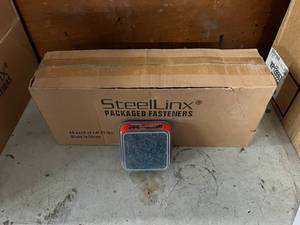 lot 295 image: 20 x 1lb Boxes of SteeLinx Drywall Screw - #6 x 1 14