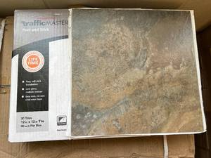 lot 303 image: 2 Boxes or 30 SqFt of Peel and Stick Tile
