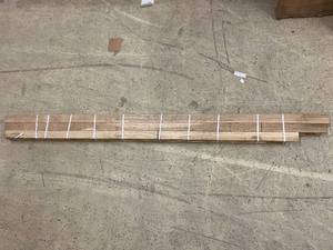 lot 264 image: 2 Bundles  of 2 14 Thick Unfinished Hardwood Flooring