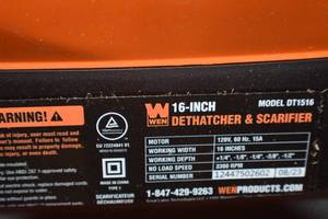 Dethatcher and Scarifier