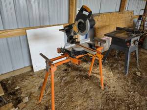 lot 22 image: Evolution Rage 3 10 Sliding Miter ...