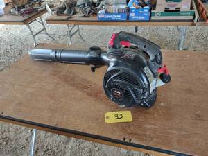 lot 33 image: Craftsman 25cc Gas Blower, Works...