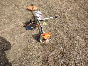 lot 34 image: Stihl FS91 Gas Brash Saw  Trimmer,...