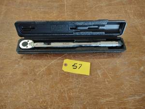 lot 57 image: 12 Clicker Torque Wrench...