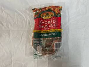 G. Eckrich Smoked Sausage-2.44lb Family Pack