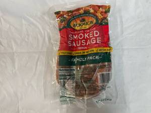 G. Eckrich Smoked Sausage-2.44lb Family Pack