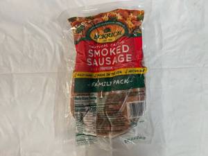 G. Eckrich Smoked Sausage-2.44lb Family Pack