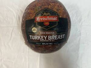 Kertshmar Oven Roasted Turkey Breast Fully Cooked Average Weight 8.8 lbs