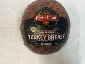 Kertshmar Oven Roasted Turkey Breast Fully Cooked Average Weight 8.8 lbs