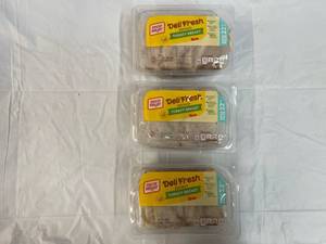E. 3x 22oz Mega Pack Oscar Meyer Deli Fresh Smoked Turkey Breast