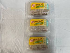 E. 3x 22oz Mega Pack Oscar Meyer Deli Fresh Smoked Turkey Breast