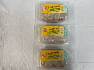 E. 3x 22oz Mega Pack Oscar Meyer Deli Fresh Smoked Turkey Breast