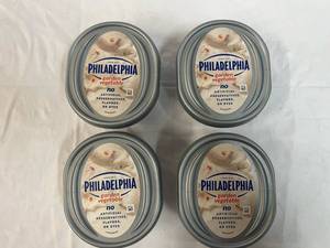 4x 7.5oz Philadelphia Cream Cheese-Garden Vegetable-32024