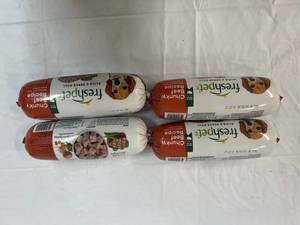4x Freshpet Slice &amp Serve Roll-Chunky Beef-22024