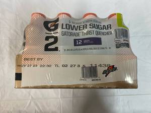 12x 20oz G2 Gatorade-Grape Best by 11272023