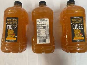 3x 64oz Honeycrisp Apple Cider