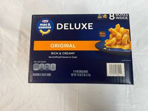 8x 14oz box Kraft Deluxe Mac & Cheese