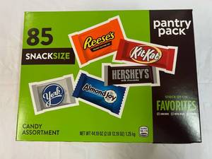 85ct Hersey Variety Snack Size Pantry Pack