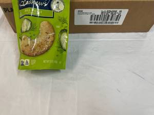 12x 5oz bags Planter Dill Pickle Cashews Best by 09162023