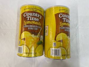 2x 5.25lb Country Time Lemonade
