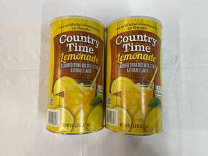 2x 5.25lb Country Time Lemonade
