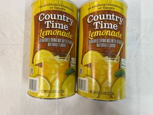 2x 5.25lb Country Time Lemonade