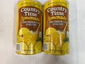 2x 5.25lb Country Time Lemonade