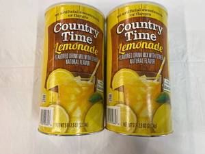 2x 5.25lb Country Time Lemonade