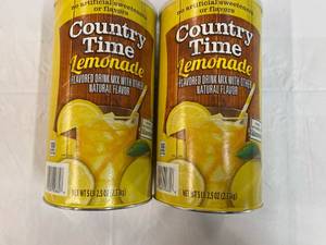 2x 5.25lb Country Time Lemonade