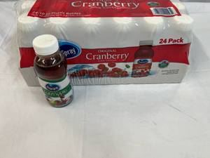 24x 10oz Bottles Cranberry Juice