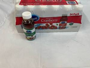 24x 10oz Bottles Cranberry Juice