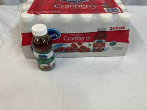 24x 10oz Bottles Cranberry Juice