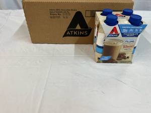 3x 4pack 11oz Atkins Protein Shake Milk Chocolate Delight 112023