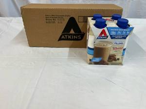 3x 4pack 11oz Atkins Protein Shake Milk Chocolate Delight 112023