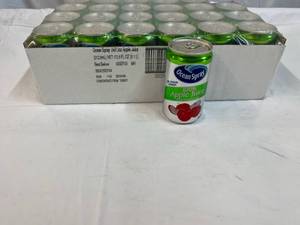24x 7.5oz Cans Ocean Spray 100% Apple Juice Best by 09032023