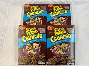 4x 11.5oz Cocoa Pebbles Crunch Cereal
