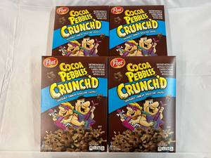 4x 11.5oz Cocoa Pebbles Crunch Cereal