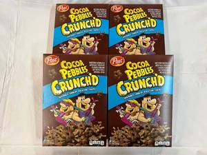 4x 11.5oz Cocoa Pebbles Crunch Cereal