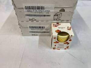 12x Persian Amber Candles-Terracota Pots