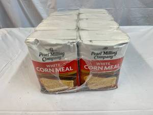 8x 5lb Bags White Corn Meal