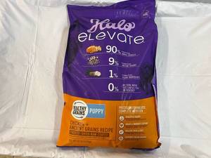 20lbs Halo Elevate Puppy Food