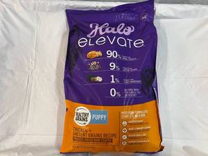 20lbs Halo Elevate Puppy Food