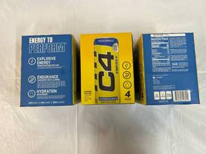 3x 4 Packs C4 Energy Drink 12oz Cans