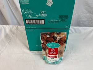 2x 4-7oz Bags Spicy Cowgirl Snack Mix Best by 09022023