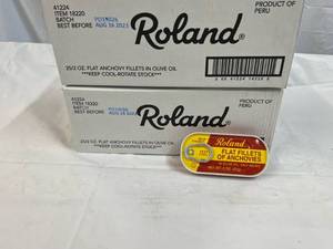 2x 25 Flats Anchoy Fillets-82023