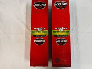 2x 12ct Box Jack Links Beef Stick & Cheese-Jalapeno