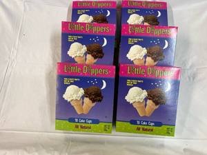 6x 18ct Little Dipper Ice Cream Cones