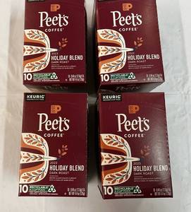 4x 10ct Kcups Peets Holiday Blend Coffee